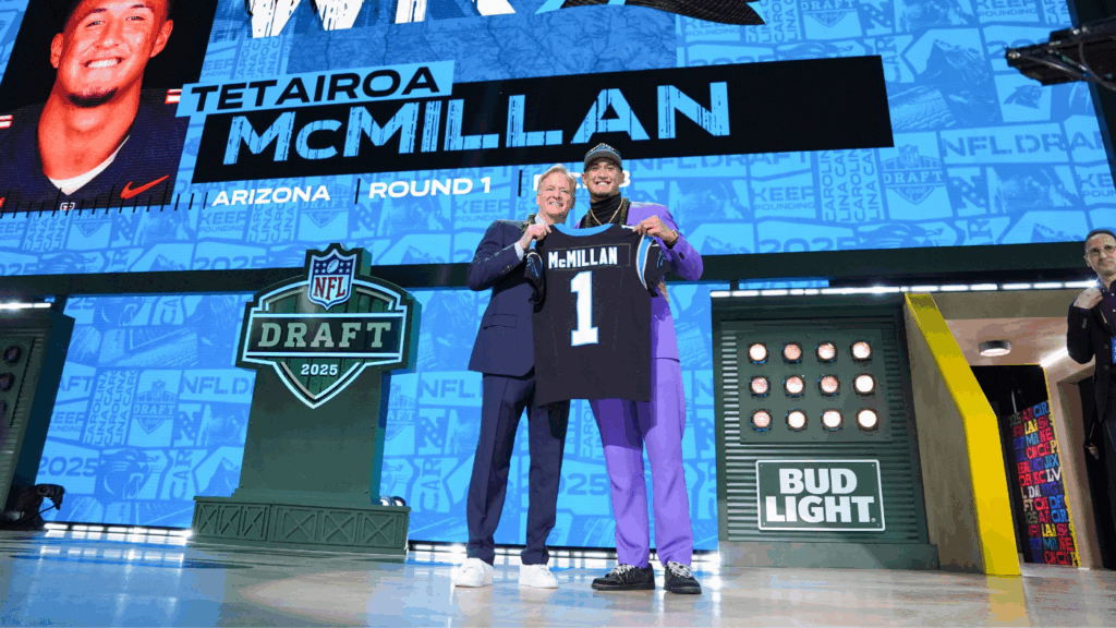 WATCH: Behind-the-scenes footage shows how Panthers, Rams nearly made major trade during NFL Draft