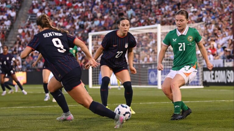 USWNT vs. Ireland live stream: Where to watch USA soccer, odds, prediction, pick, predicted lineups