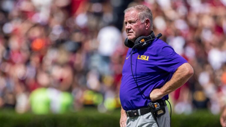 LSU 'circled' season opener against Clemson with Brian Kelly in search of first Week 1 victory