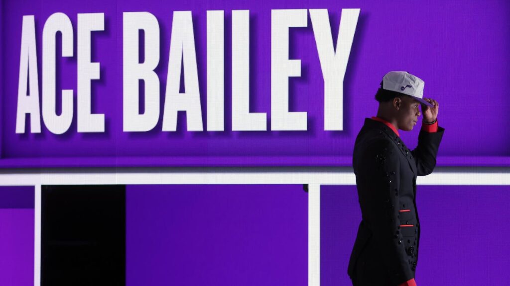 Ace Bailey taken by Jazz at No. 5 in NBA Draft after not working out for Utah to cap bizarre predraft process