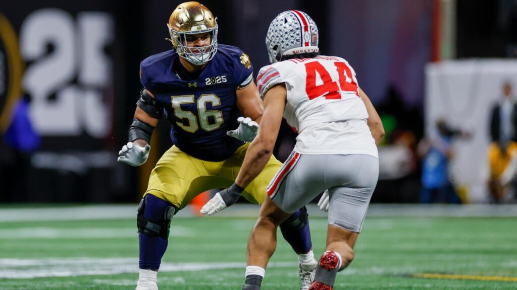 Charles Jagusah injury: Notre Dame's projected starting OL suffers second serious setback in as many years