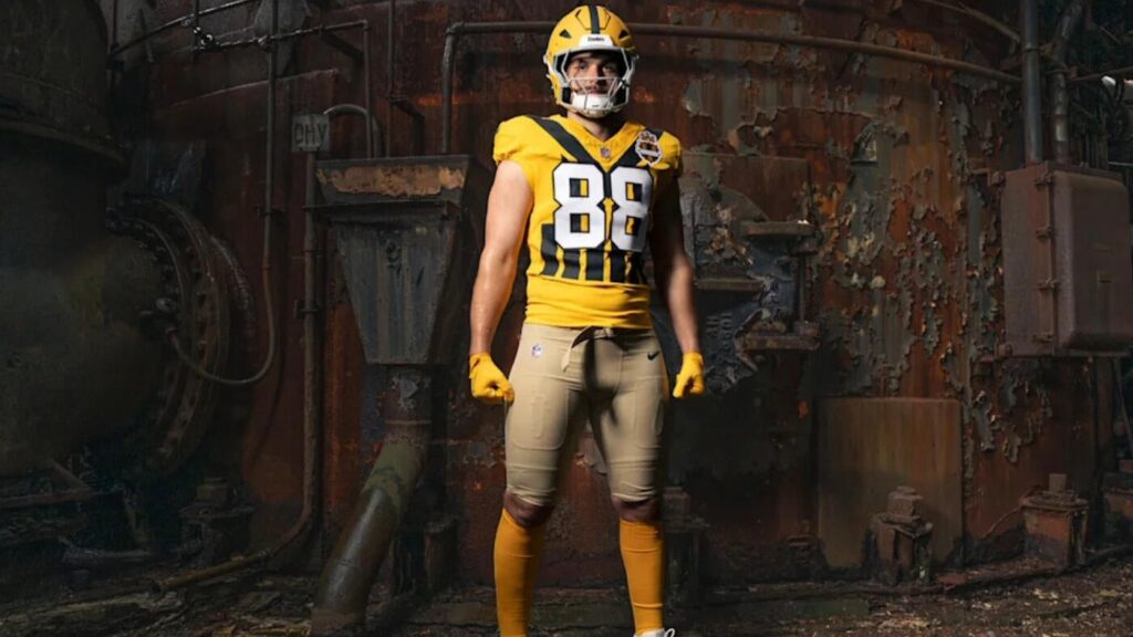 LOOK: Steelers unveil alternate uniforms honoring inaugural 1933 team, will debut them vs. Packers in Week 8
