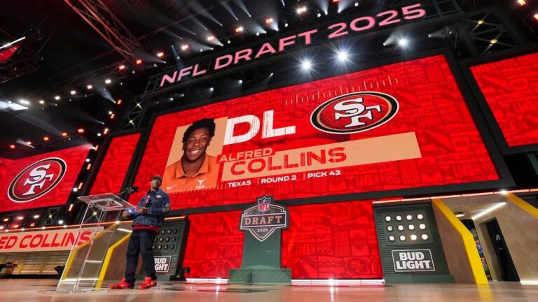 49ers break the seal on second-round signees, as Alfred Collins' contract may pave way for others to sign