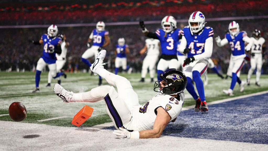 Ravens' Mark Andrews says returning to Buffalo after infamous playoff drop will be 'great story'