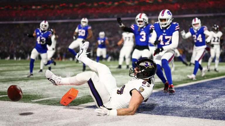 Ravens' Mark Andrews says returning to Buffalo after infamous playoff drop will be 'great story'