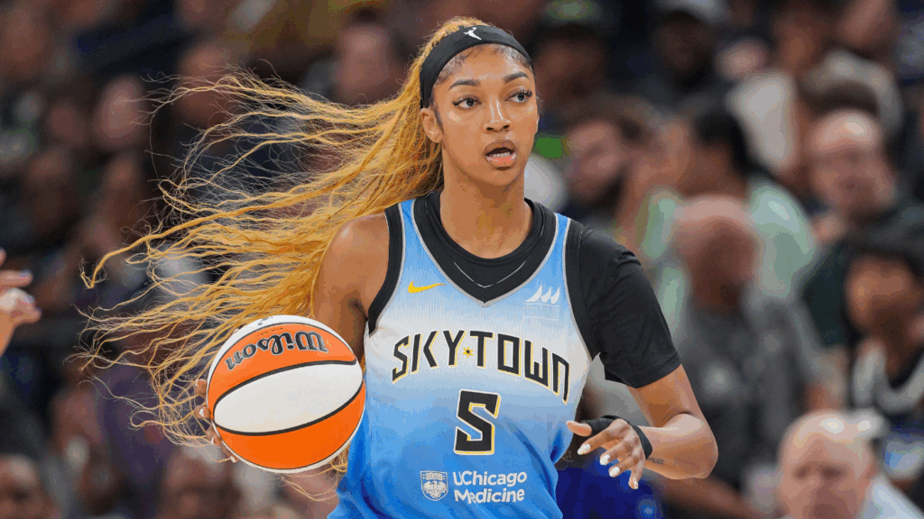 Sky's Angel Reese makes more double-double history, but reaches technical foul limit in ugly loss to Lynx