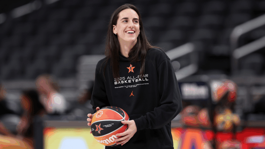 Caitlin Clark discusses her rise to fame and reveals the one person who made her feel starstruck