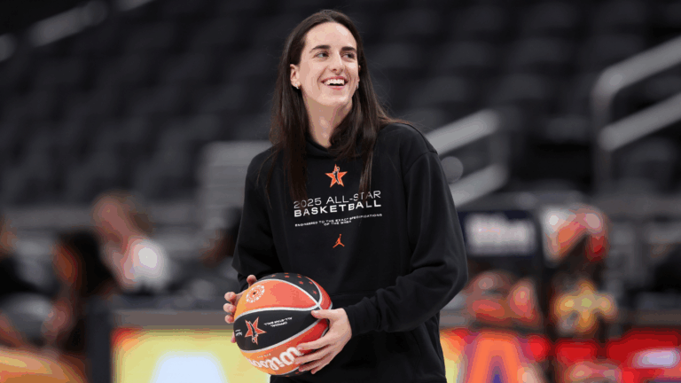 Caitlin Clark discusses her rise to fame and reveals the one person who made her feel starstruck