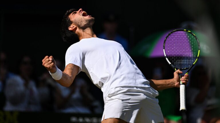 Wimbledon 2025 results: Carlos Alcaraz takes down top American Taylor Fritz to reach third straight final