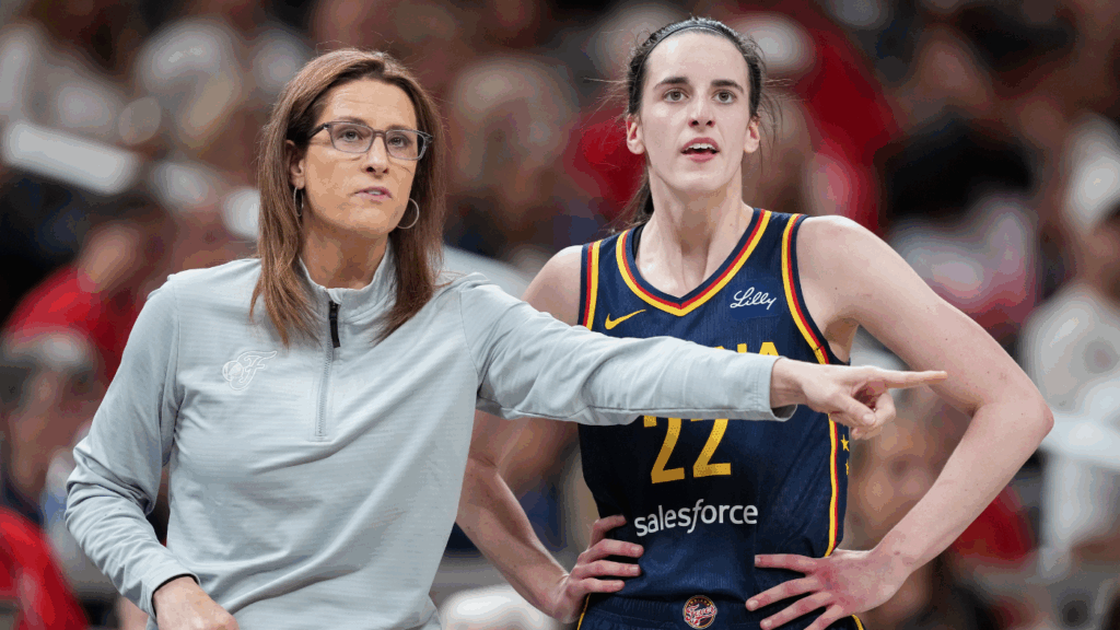 Fever's Stephanie White says physicality allowed against Caitlin Clark is a 'factor' in her injury issues