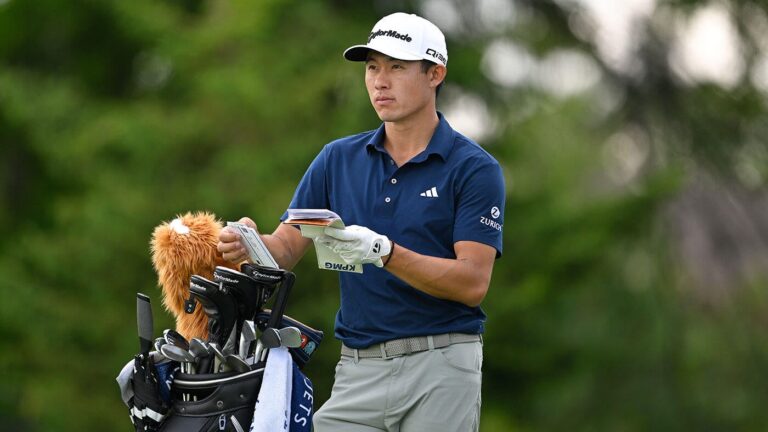 Collin Morikawa taps Billy Foster as caddie for two-week stretch in Europe at Scottish Open, Open Championship