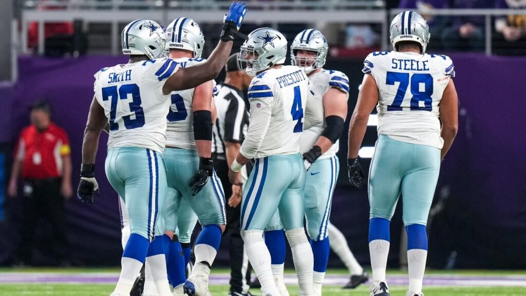 Dak Prescott is fully healthy, and he'll have the 'most talent-rich' Cowboys OL in years protecting him