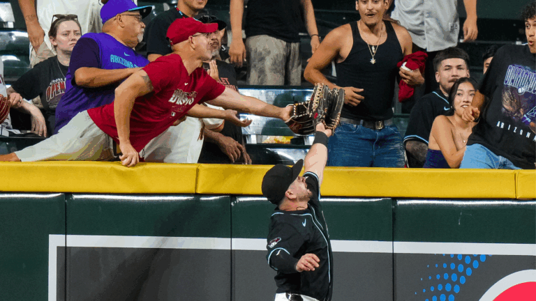 Diamondbacks ban fan from Chase Field for rest of 2025 after 'multiple offenses' of interference in outfield