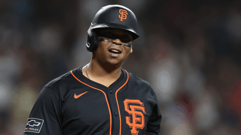 Giants icon Will Clark says Rafael Devers skipped out on first-base lessons, but blames the timing