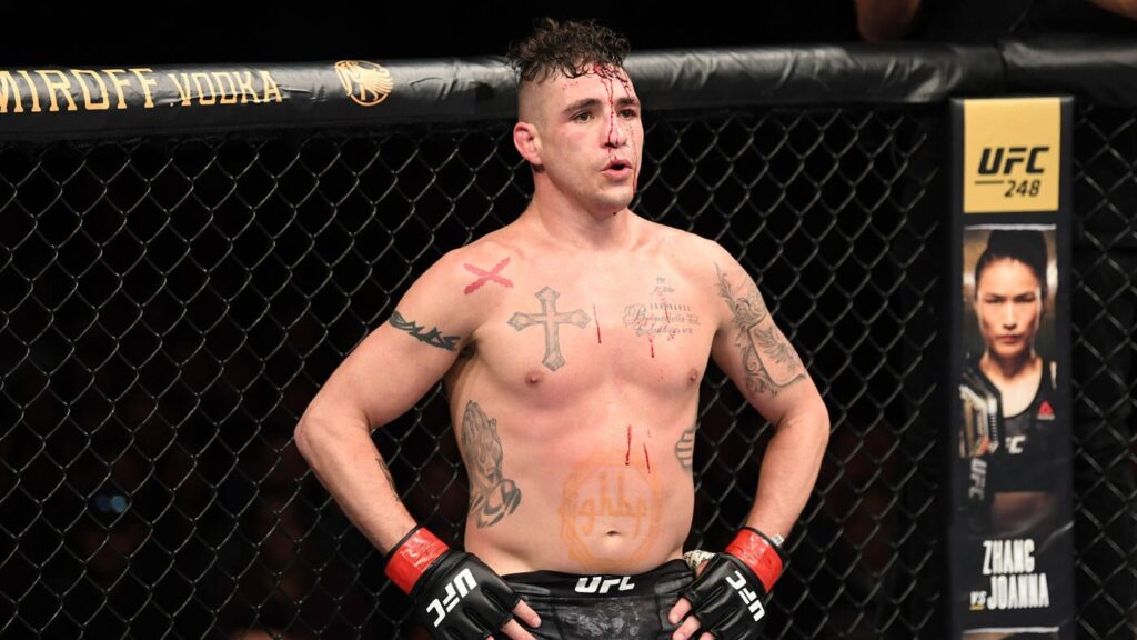 Former UFC fighter Diego Sanchez arrested for felony gun charge after shooting