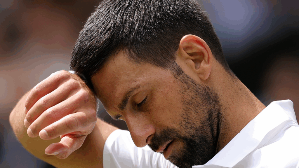 Novak Djokovic injury update: 'Nasty slip' during Wimbledon quarterfinals results in scary moment for star