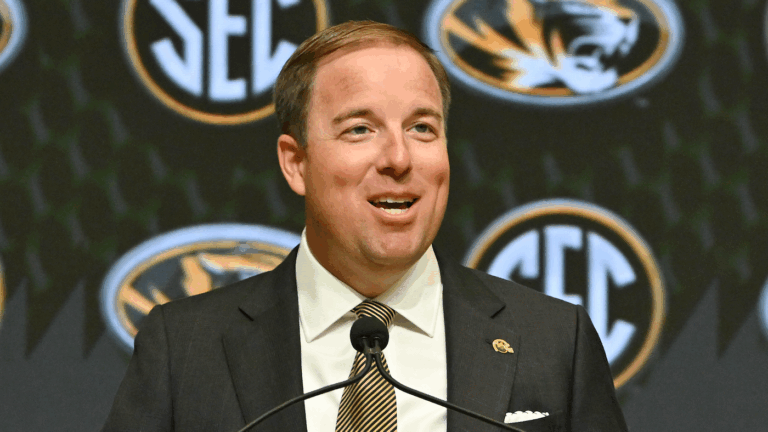 Explaining Eli Drinkwitz's pitch for 30-team CFP: Mizzou coach's supersized bracket includes play-in games