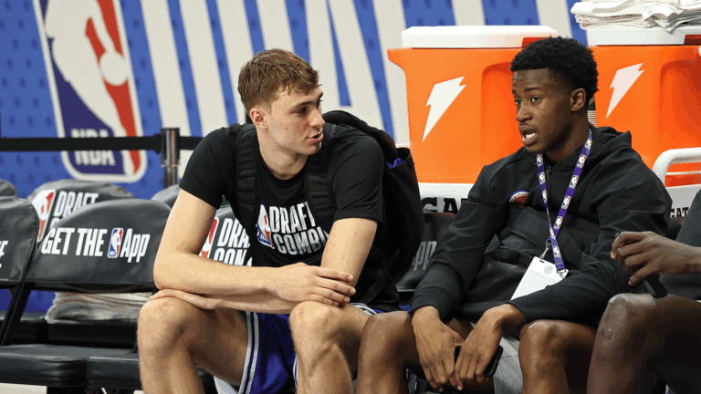 76ers' VJ Edgecombe addresses Cooper Flagg rivalry, says beef with Mavericks' No. 1 pick is 'all love'