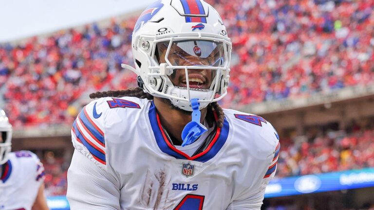 James Cook will reportedly attend Bills training camp amid contract negotiations, RB seeks lucrative extension