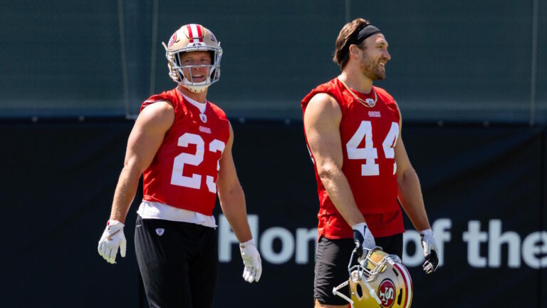 Kyle Juszczyk says Christian McCaffrey looks healthy, explosive as 49ers eye comeback: 'He changes everything'