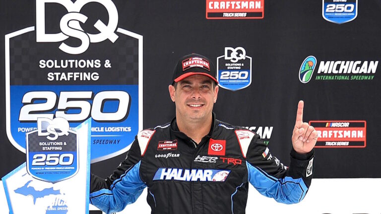 NASCAR Truck Series driver Stewart Friesen in serious but stable condition after scary dirt modified crash