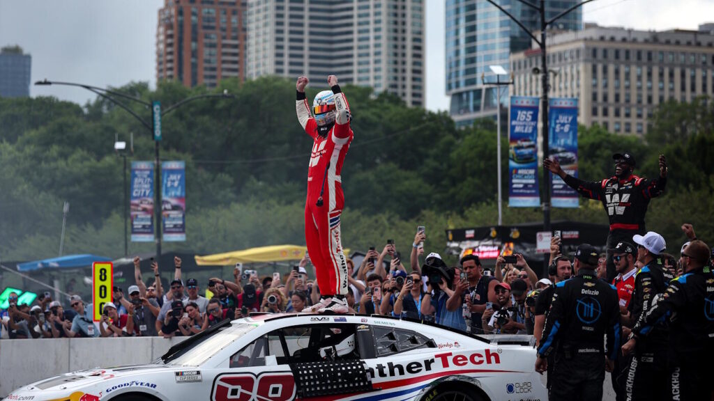 NASCAR Chicago 2025 results: Shane van Gisbergen continues his road racing mastery with second win of 2025