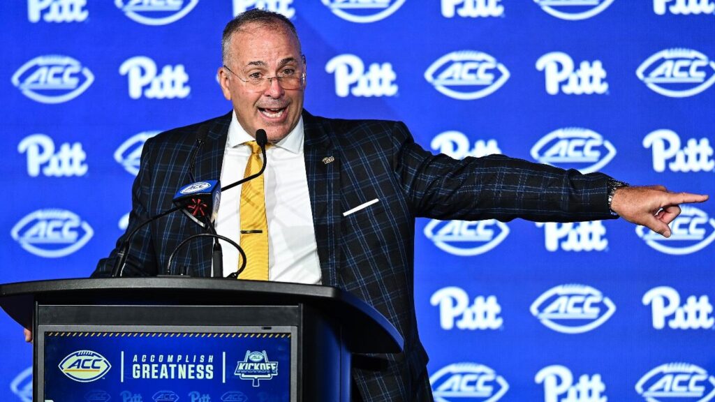 Pitt's Pat Narduzzi makes cheeky prediction about North Carolina's ACC title chances: 'You got Bill Belichick'