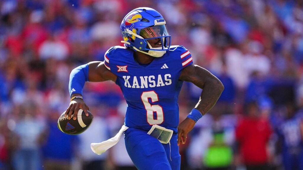 Back at Kansas for sixth year, a healthy Jalon Daniels eyes Jayhawks' first Big 12 championship