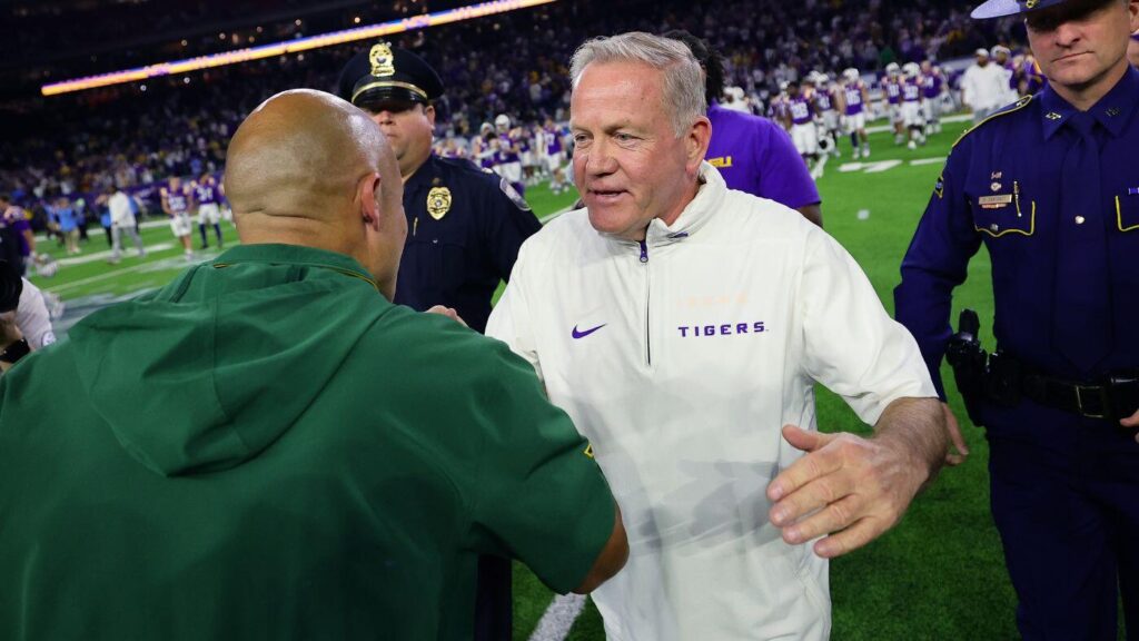 LSU's Brian Kelly pushes back at Big 12 coaches: 'I don't think you should be complaining' about House v. NCAA