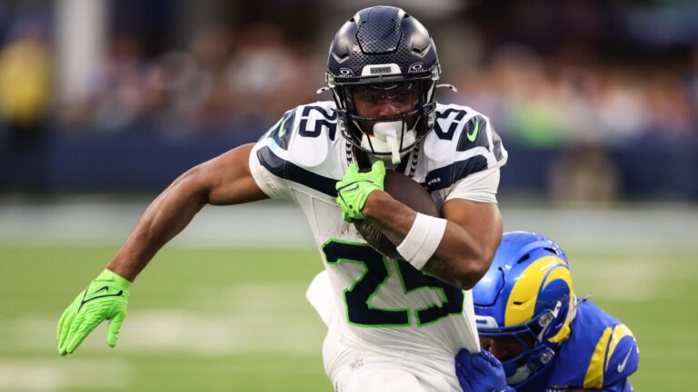 Seahawks fear torn ACL for reserve RB that could factor into their depth at position, per report