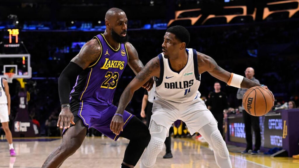 LeBron James reuniting with Kyrie Irving, Anthony Davis? Lakers star has interest in Mavericks, per report