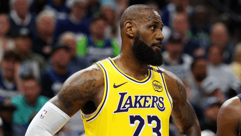 LeBron James opts not to clear air amid Lakers rumors, declines interview during summer league game