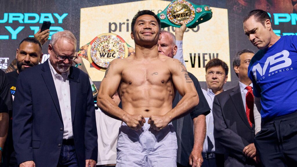 Manny Pacquiao vs. Mario Barrios start time: Live stream, PPV price, undercard, where to watch, TV channel
