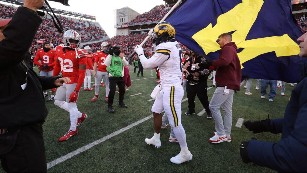 Michigan's Derrick Moore dismisses Ohio State's 2024 national title: 'Not a real win if y'all ain't beat us'