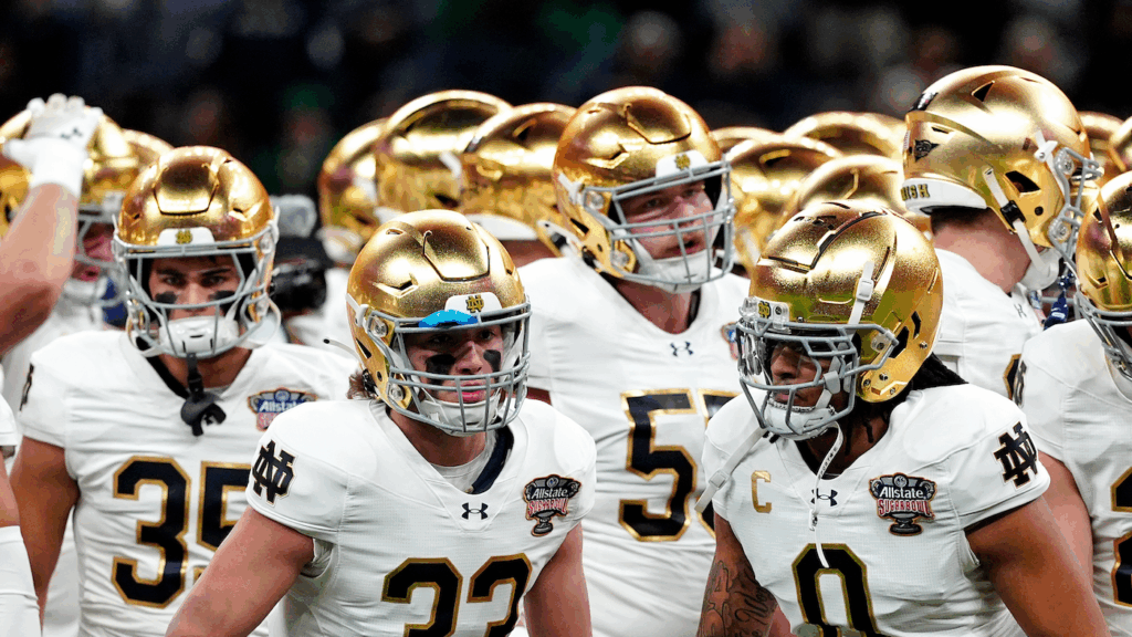 Why Notre Dame objects to Big Ten's College Football Playoff format: Irish AD wants to 'earn it on the field'