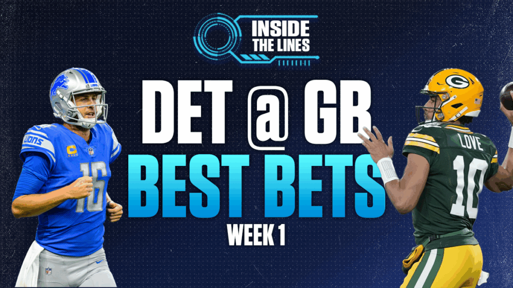 Detroit Lions at Green Bay Packers Inside the Lines Best Bets: Packers Get Early NFC North Division Lead