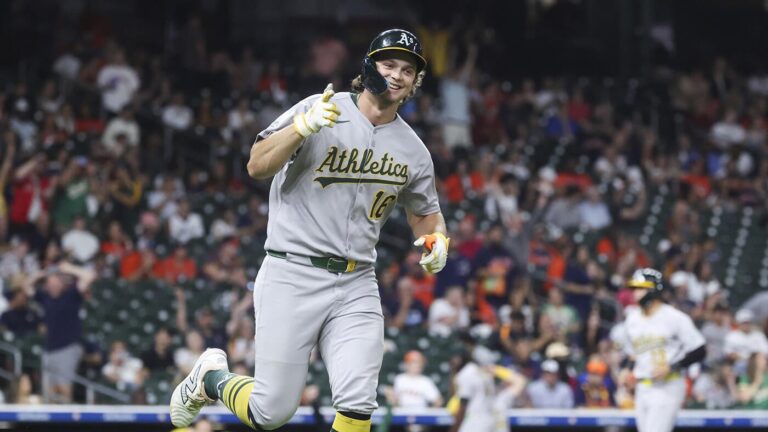 Athletics rookie Nick Kurtz crushes four home runs vs. Astros as part of historic day at the plate