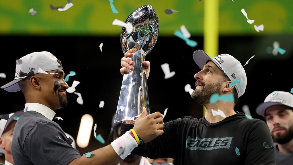 Eagles coach Nick Sirianni focused on 'sustained success' rather than Super Bowl repeat despite high odds