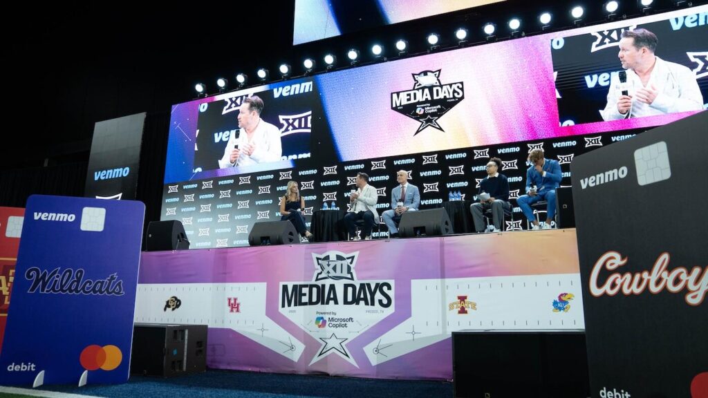 Big 12's revenue-sharing distribution deal with PayPal includes expanded financial partnership