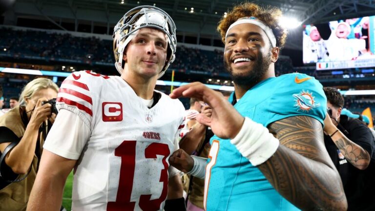Five wild NBA-style trade proposals for the NFL, including Dolphins-49ers QB shakeup, Justin Jefferson splash