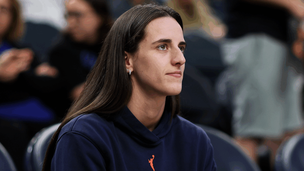 Caitlin Clark breaks from celebration to wish Red Panda well after legendary performer suffered injury