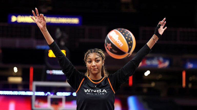 Sky's Angel Reese gives sneak peek of her signature shoe's 'Mebounds' colorway ahead of 2025 All-Star Game