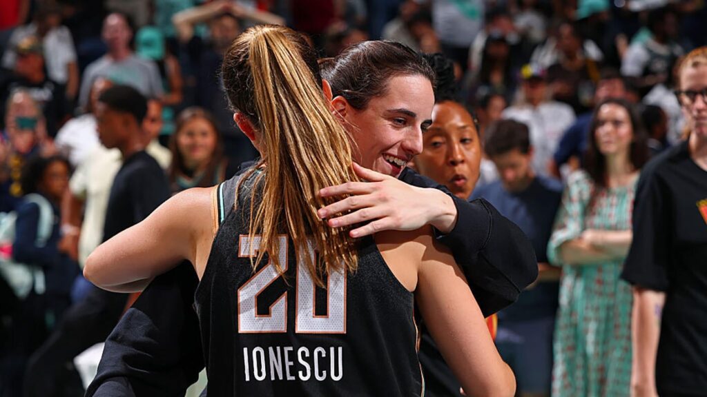 As Caitlin Clark endures injury-riddled season, Sabrina Ionescu details how she's tried to help the Fever star