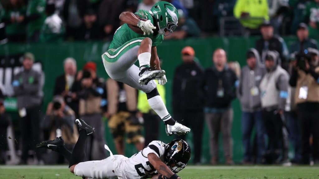 Eagles' Saquon Barkley opens up about a potential 2,000-yard repeat; why history isn't on the star RB's side