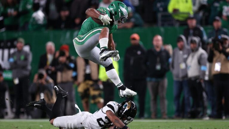 Eagles' Saquon Barkley opens up about a potential 2,000-yard repeat; why history isn't on the star RB's side