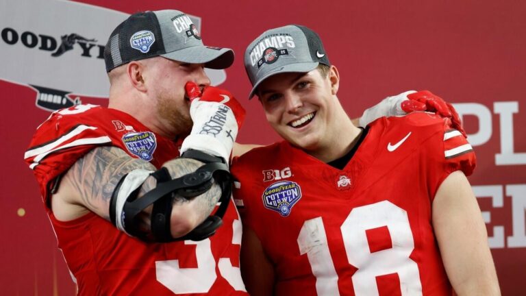 Steelers training camp: Rookies Will Howard, Jack Sawyer see similarities between Pittsburgh and Ohio State