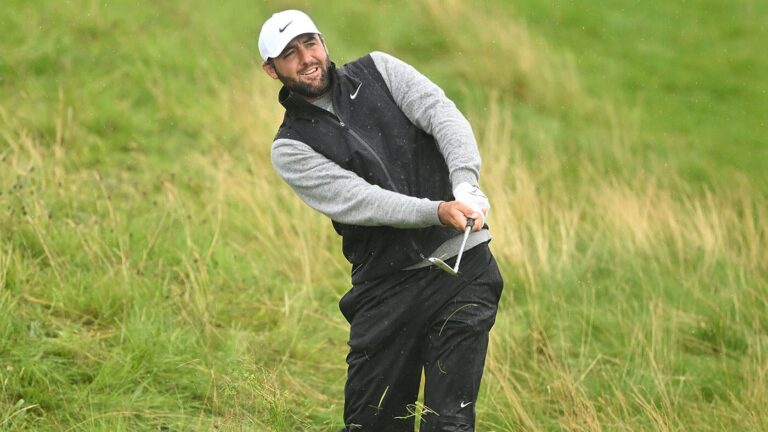 The Open 2025: Scottie Scheffler finishes with flurry as 68 leads to early contention at Royal Portrush