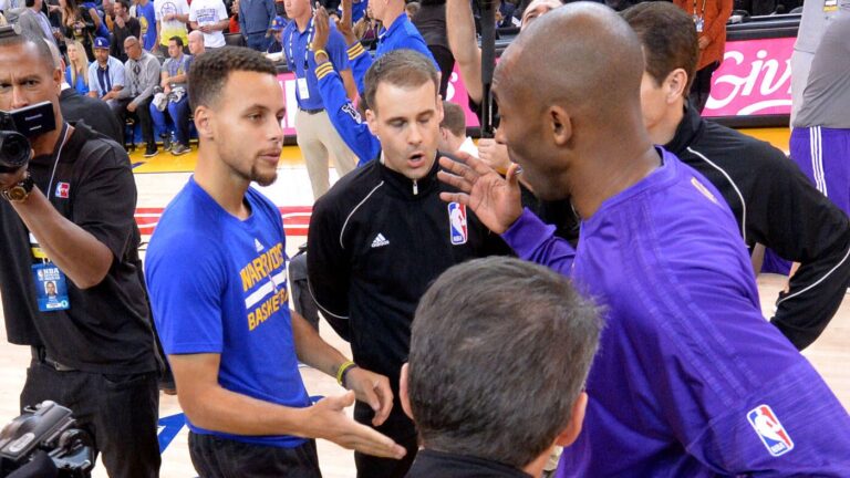 Stephen Curry recalls what happened when he tried to trash talk Kobe Bryant before a pair of free throws