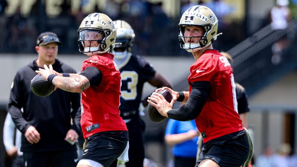 Saints quarterback battle odds 2025: Tyler Shough, Spencer Rattler picks, predictions by proven NFL expert