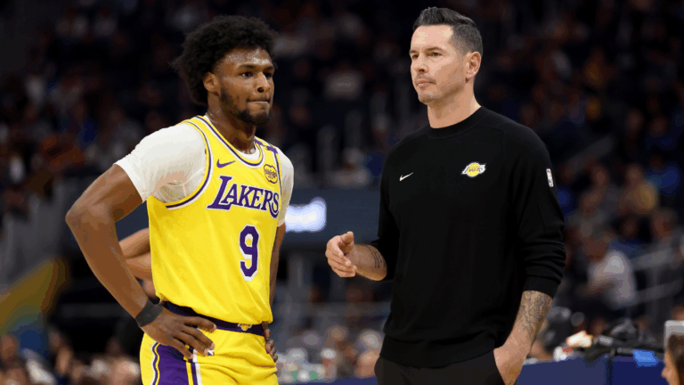 Lakers coach JJ Redick details what Bronny James needs to do to take game to next level
